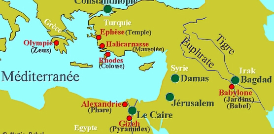map_seven_wonders_ancient_world